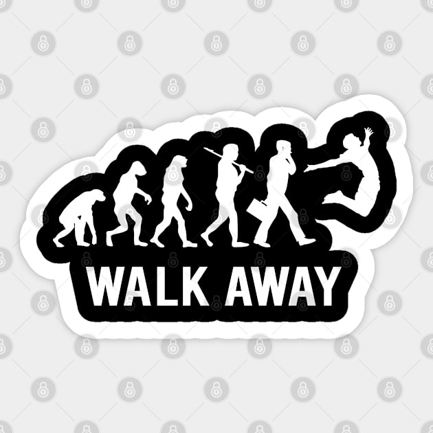 Walk Away Democrat to Freedom Sticker by Flippin' Sweet Gear